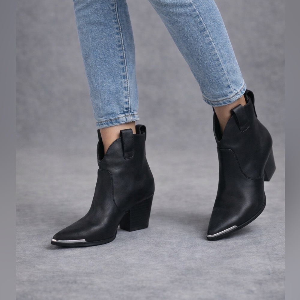 Target Black Heeled Boots